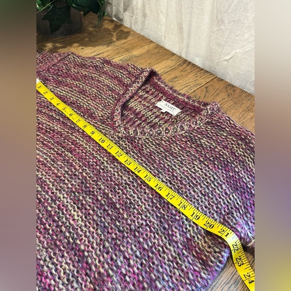 📍Chunky Knit V-Neck Sweater - Sud Express - Size S - Picture 4 of 8